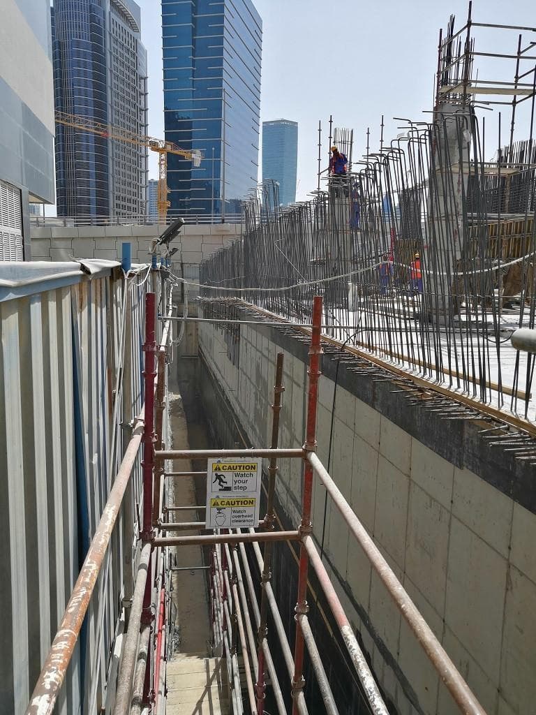 Zada Tower - Construction