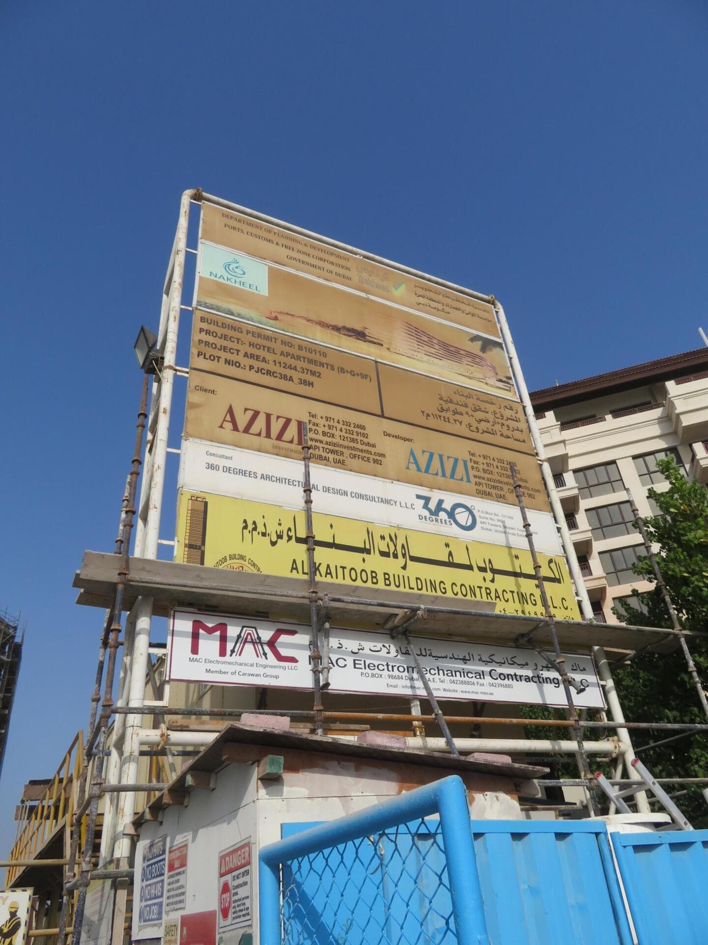 Mina - Construction