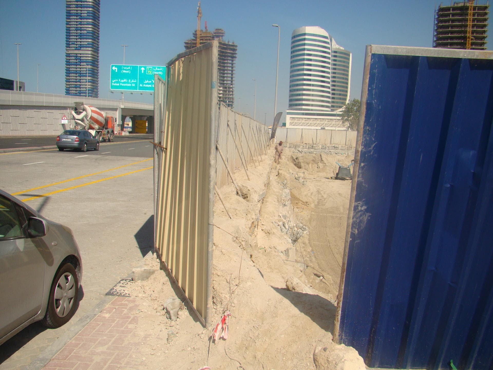 Burj Pacific - Construction