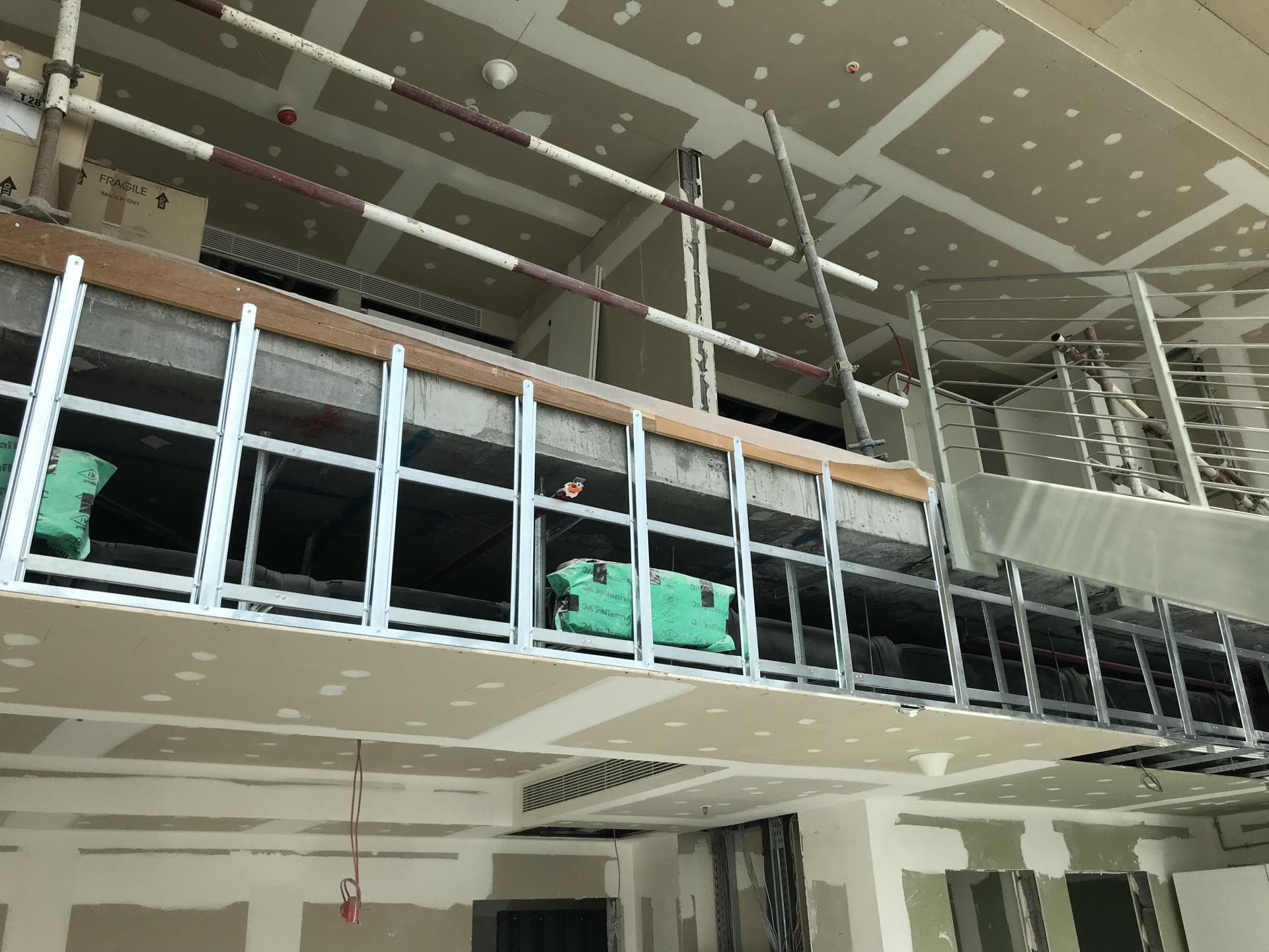 The Pad - Construction
