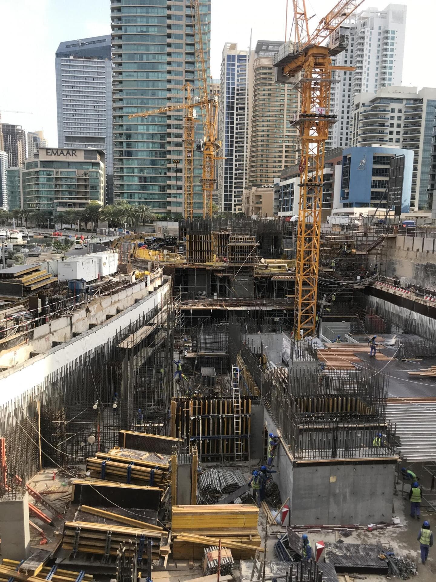 Vida Dubai Marina - Construction