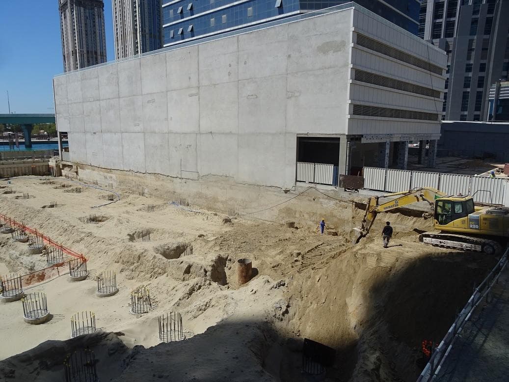 Urban Oasis - Construction