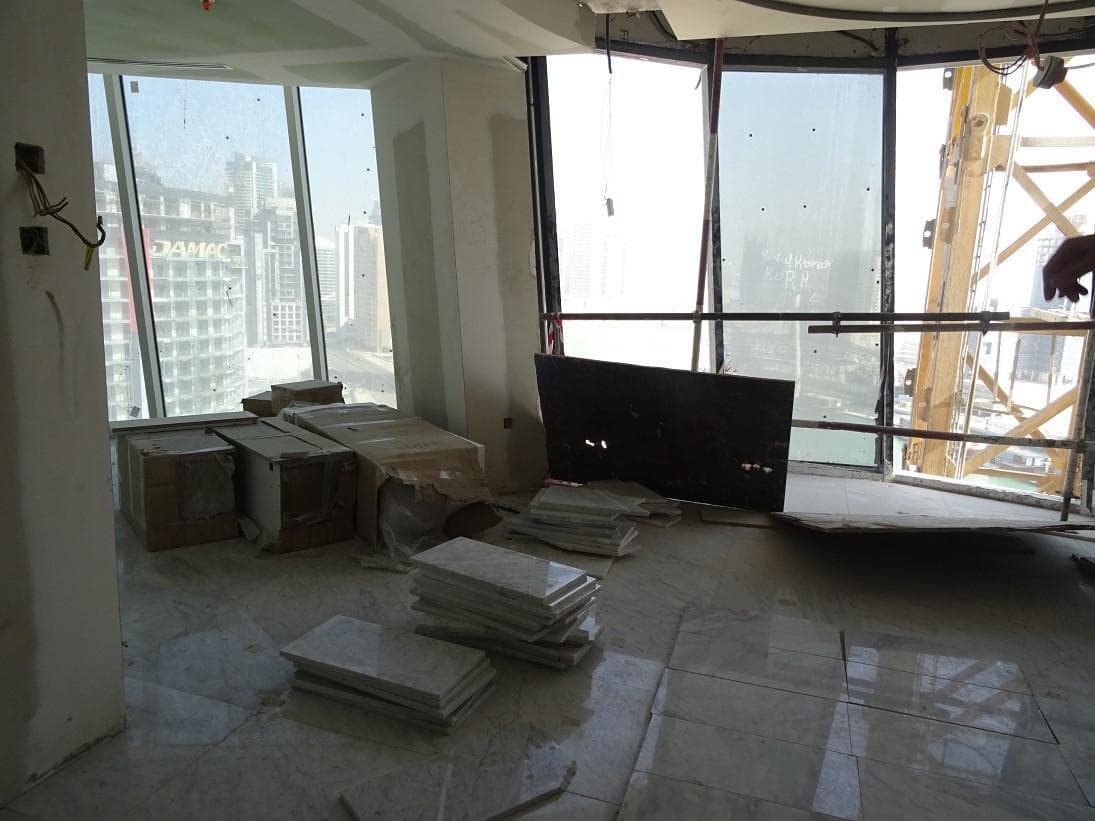 The Pad - Construction
