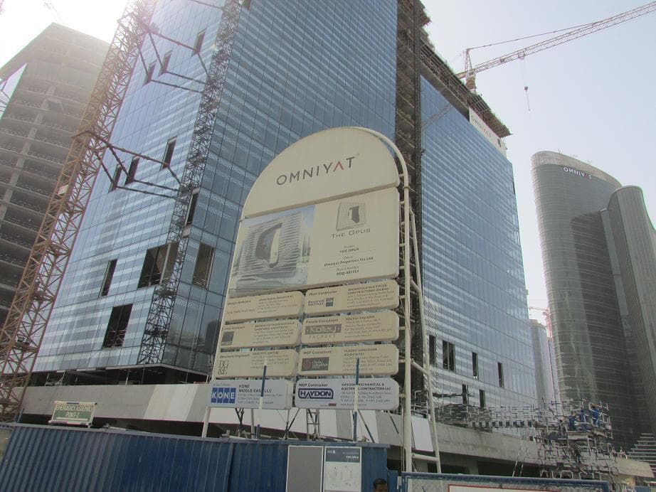 The Opus - Construction