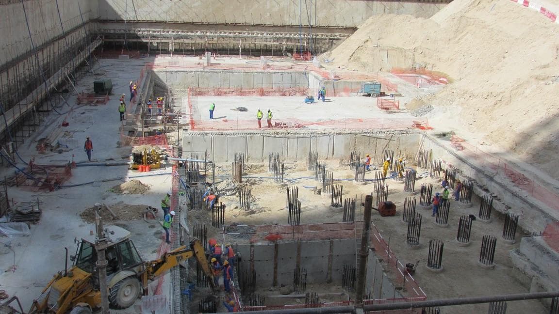 Merano Tower - Construction
