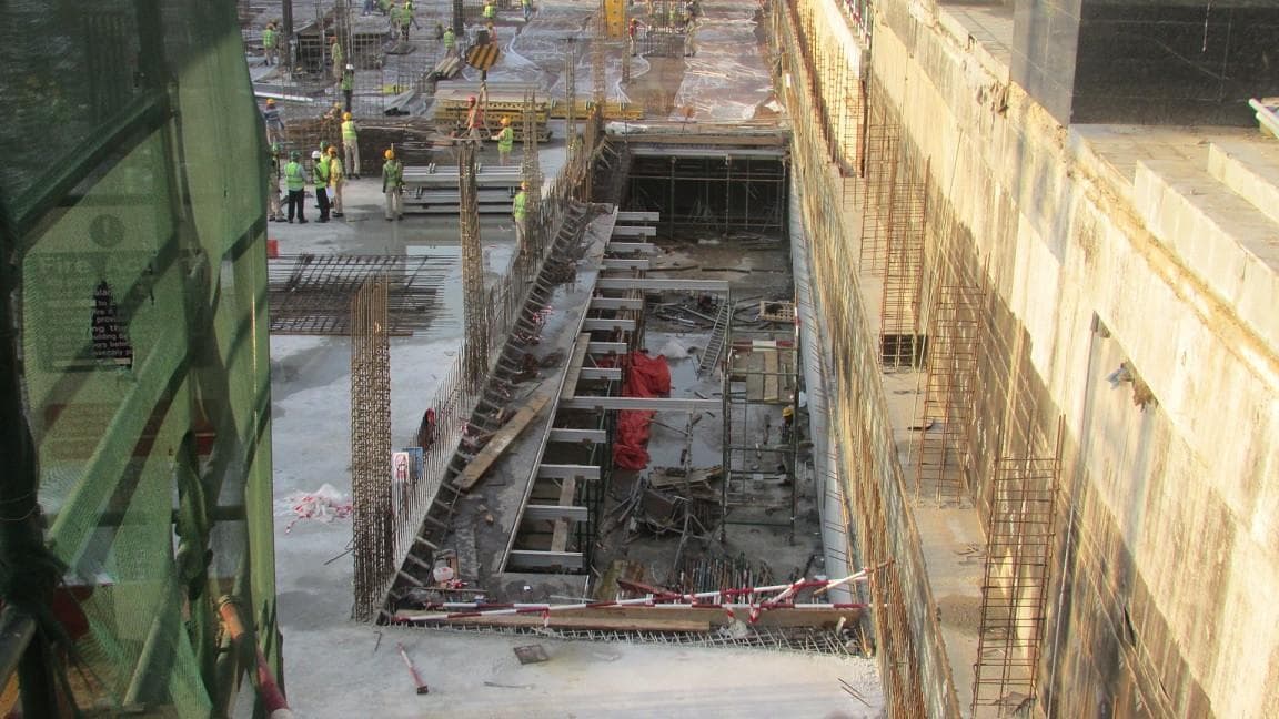 Merano Tower - Construction