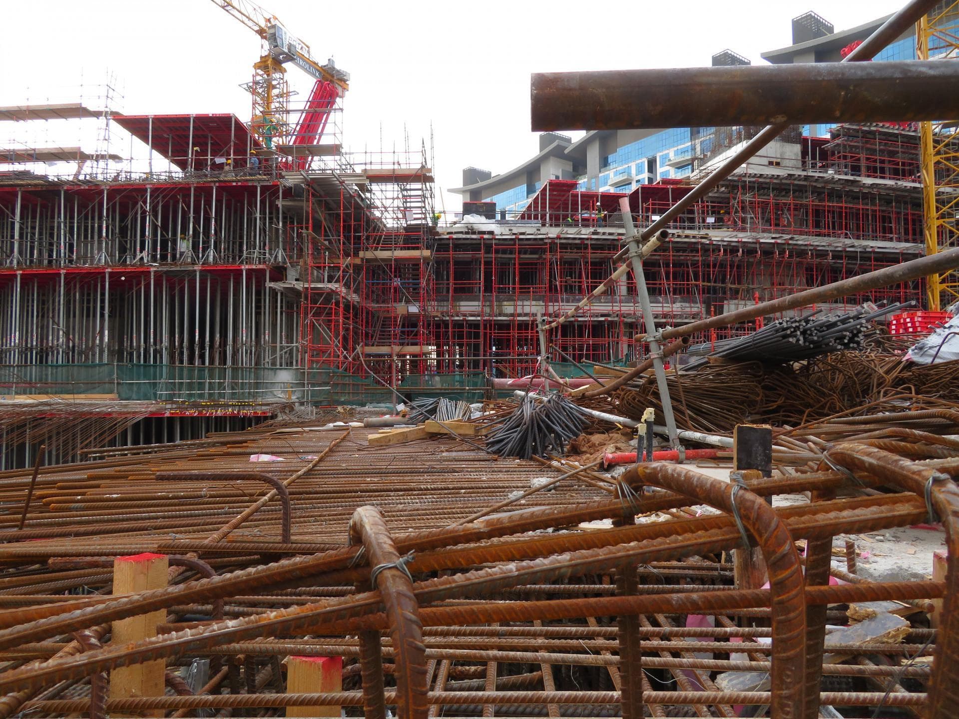 Seven Hotel And Apartments The Palm - Construction