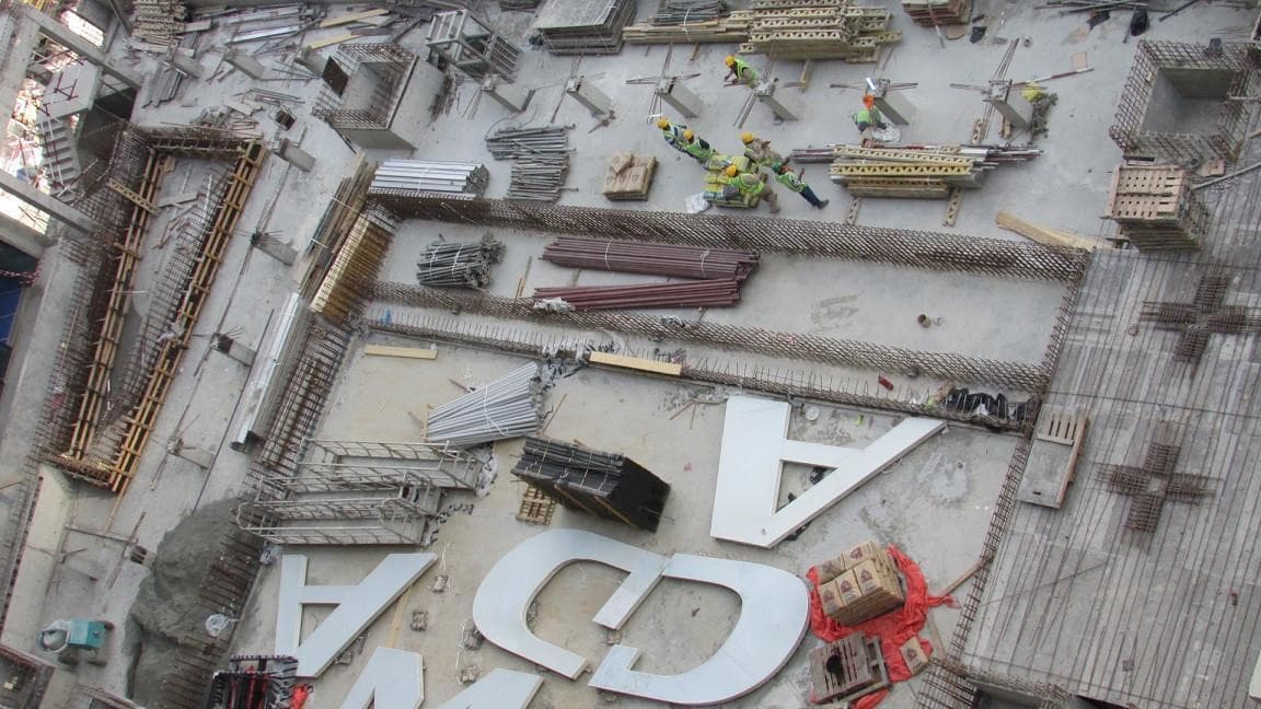 Merano Tower - Construction