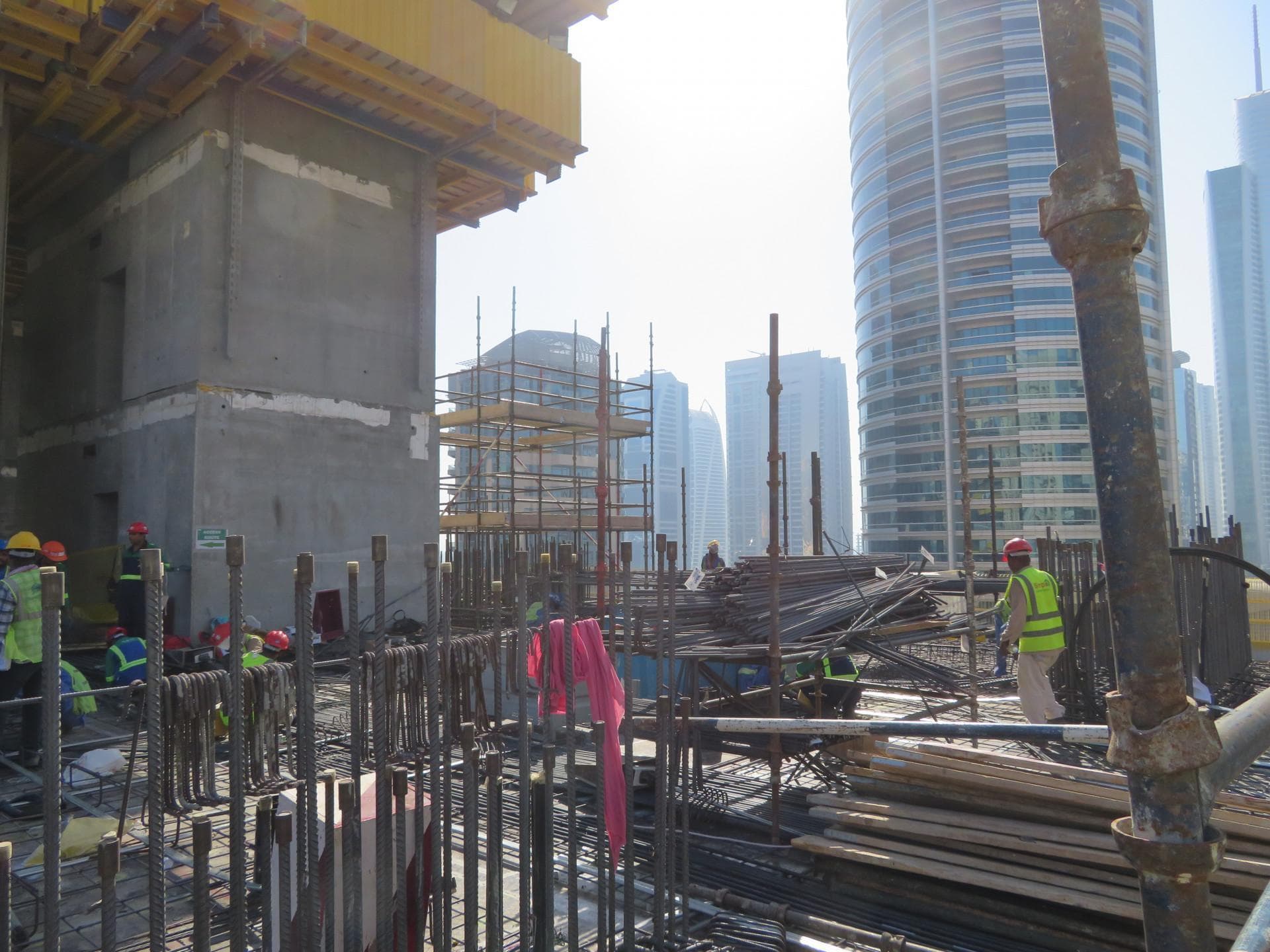 Vida Dubai Marina - Construction