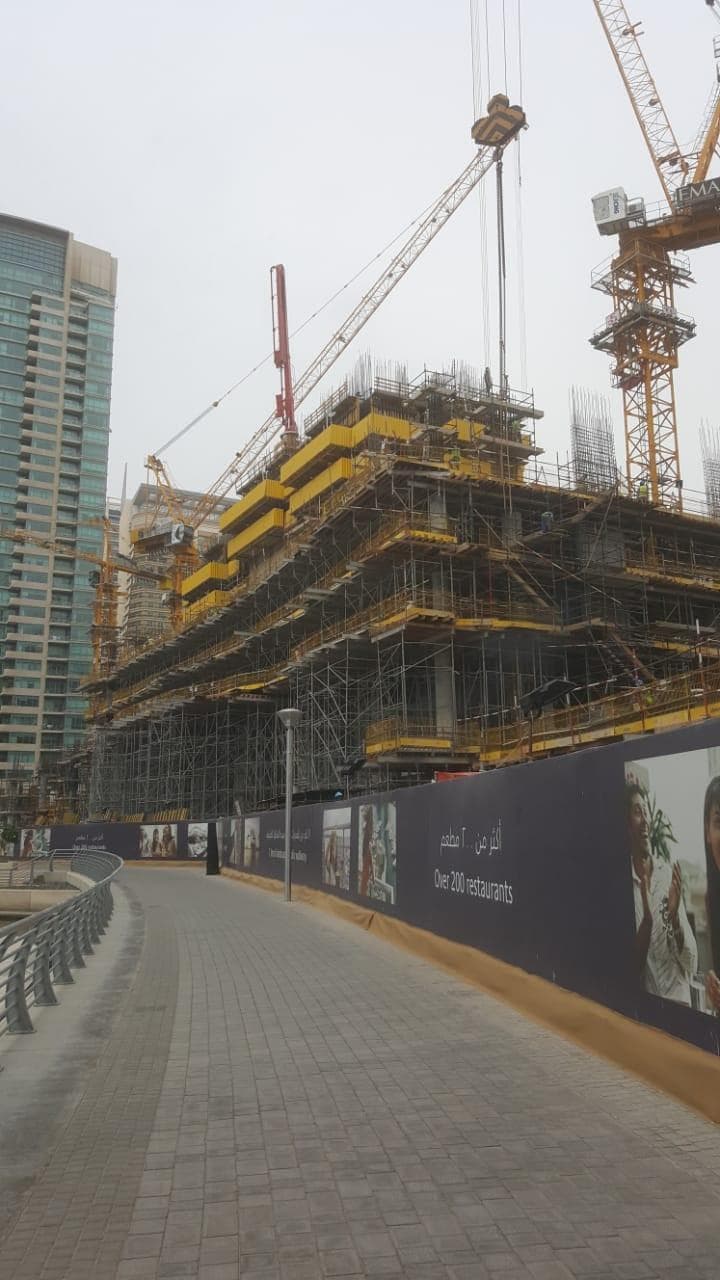 Vida Dubai Marina - Construction