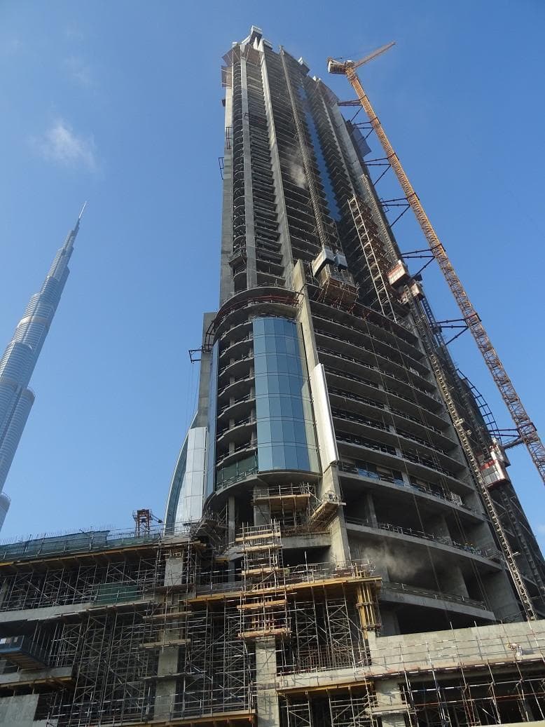 The Address - The Blvd - Construction