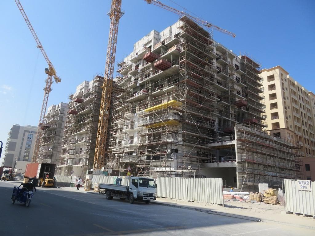 Sun Point Dubai - Construction