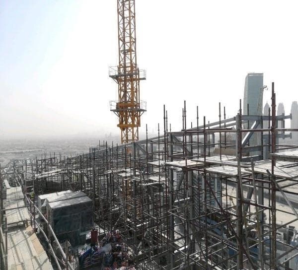 Bayz Tower - Construction