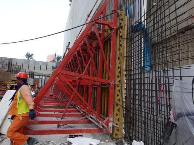 Marina Arcade - Construction