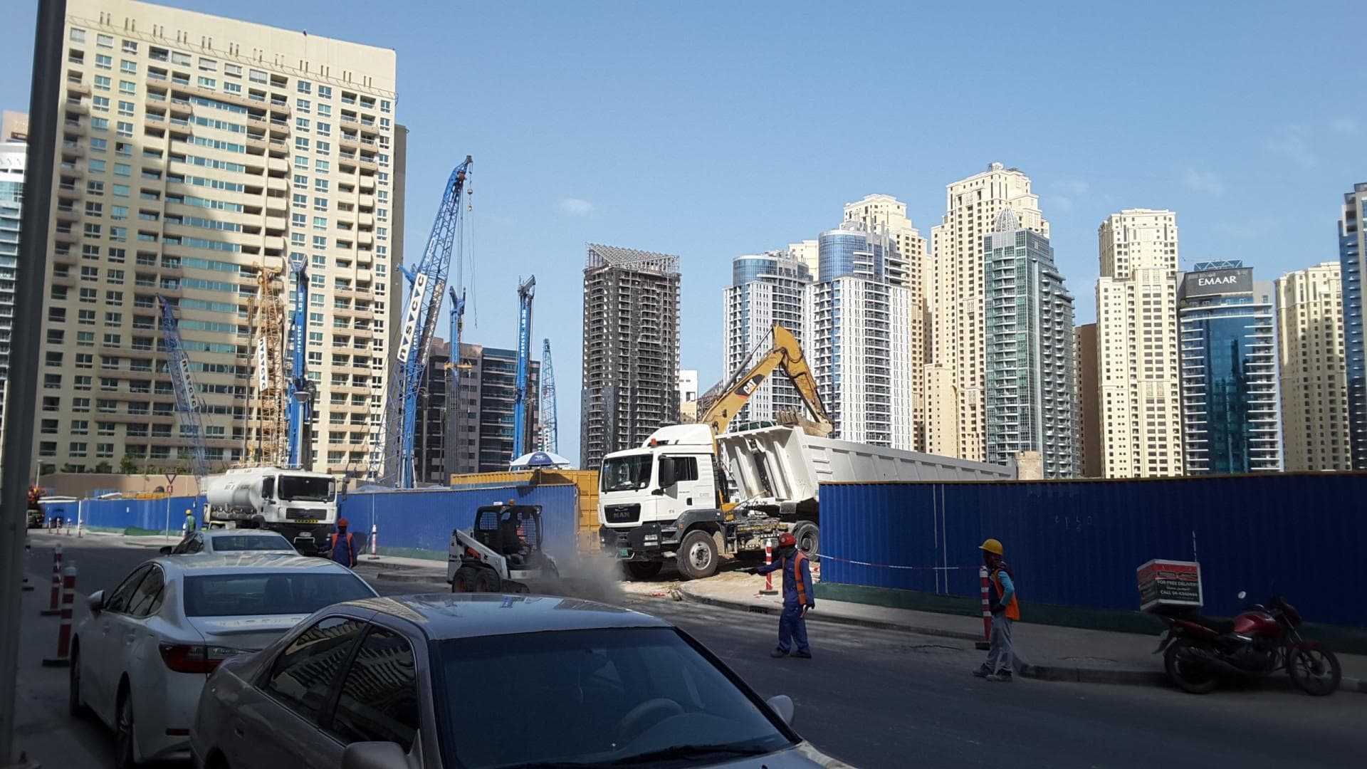 Vida Dubai Marina - Construction