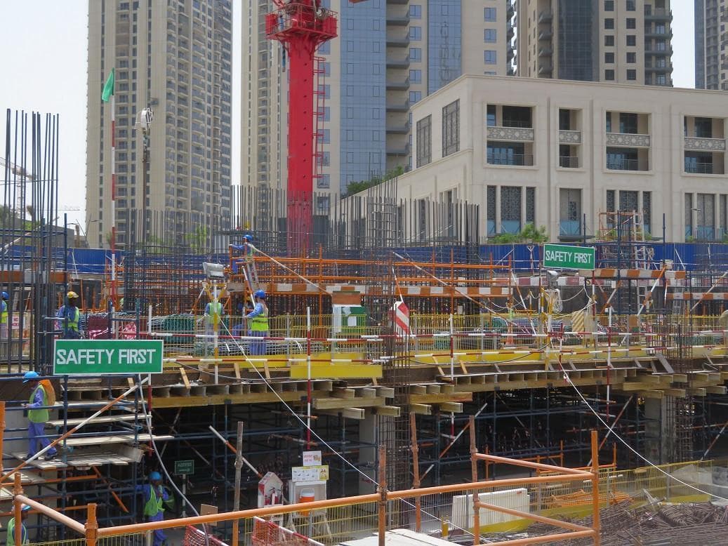 The Grand - Construction