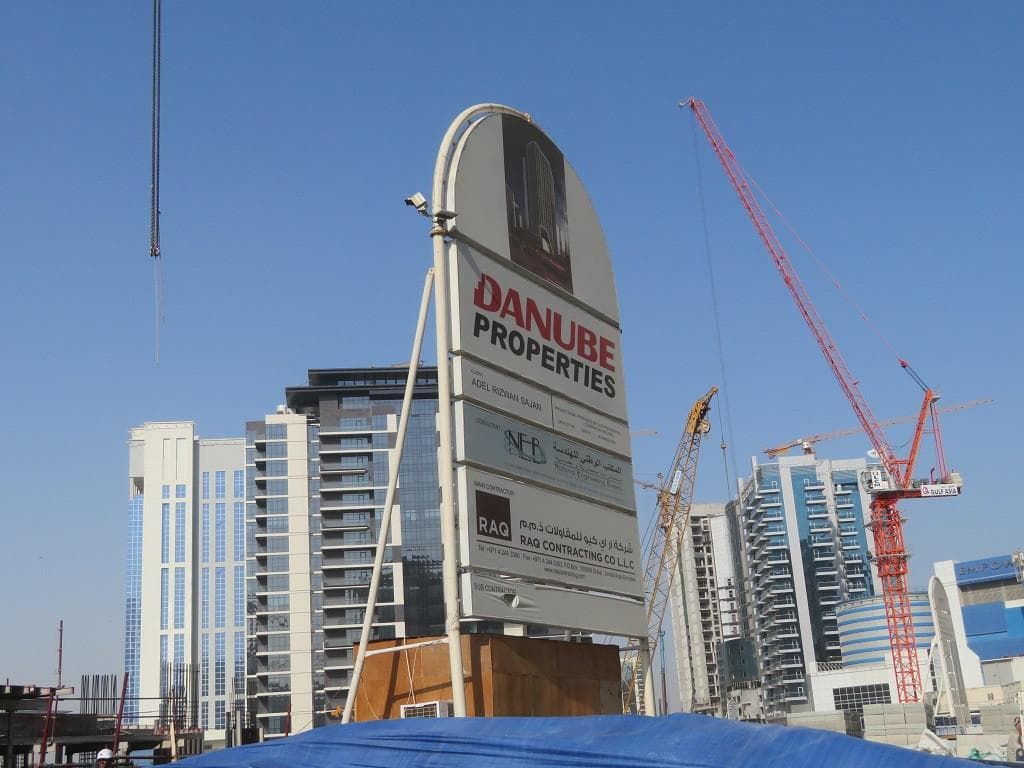 Bayz Tower - Construction