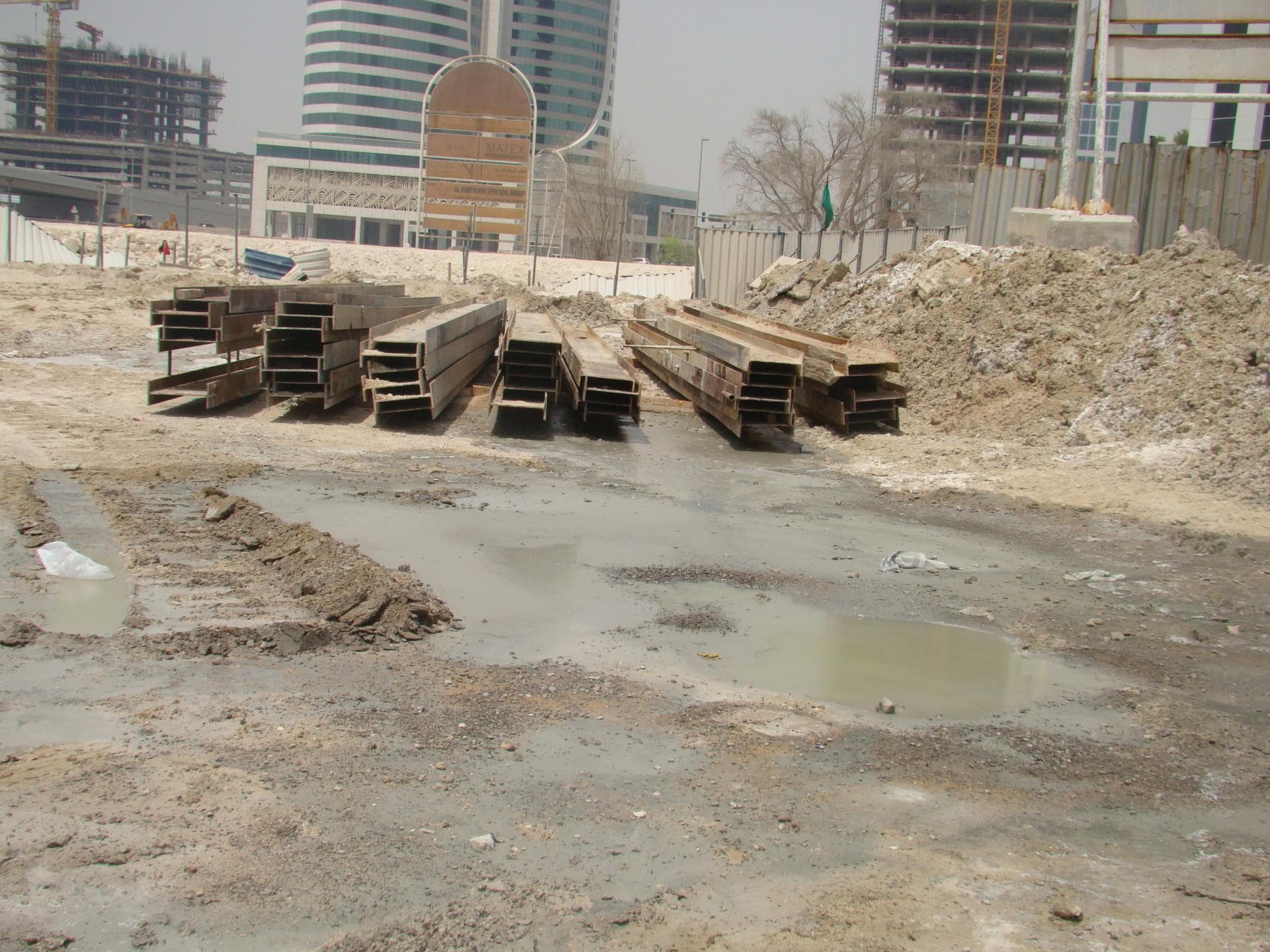 Burj Pacific - Construction