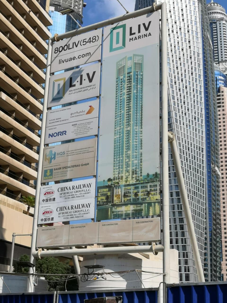 LIV Marina - Construction