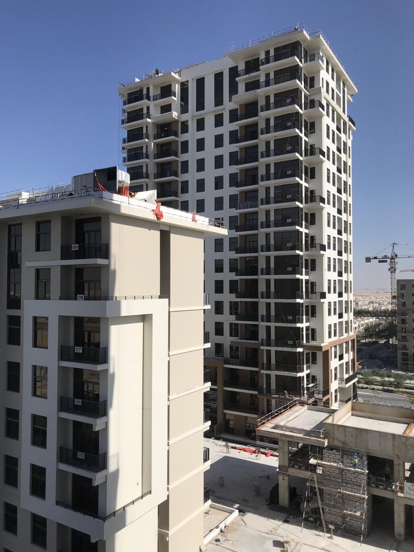 Jenna And Warda Apartments - Construction