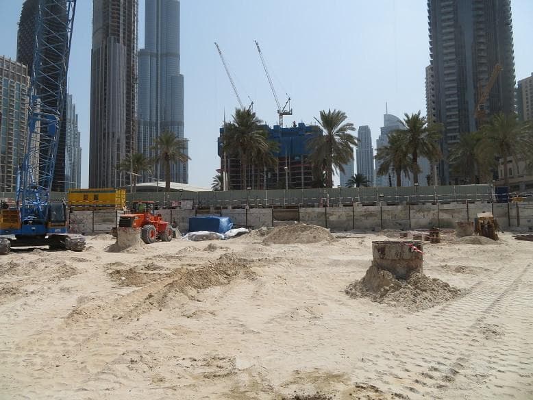 Burj Crown - Construction