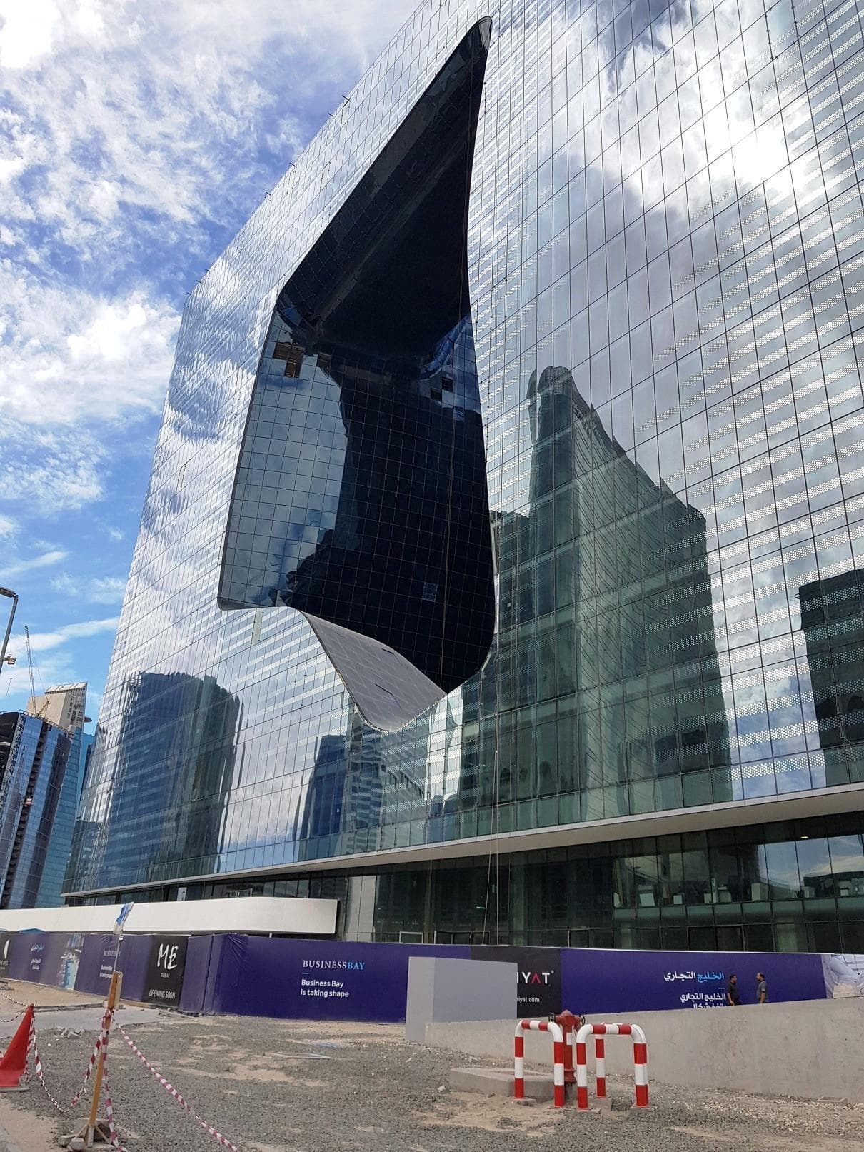 The Opus - Construction