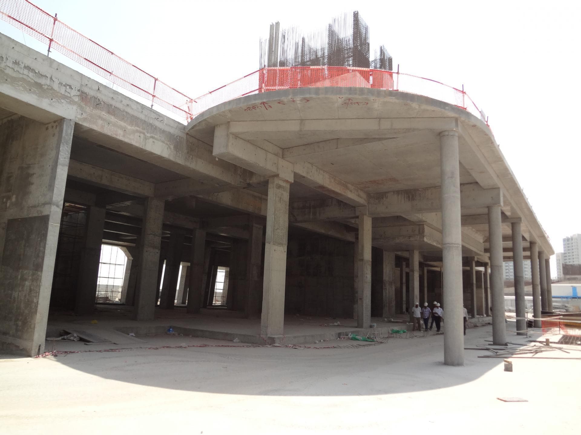 The Pad - Construction