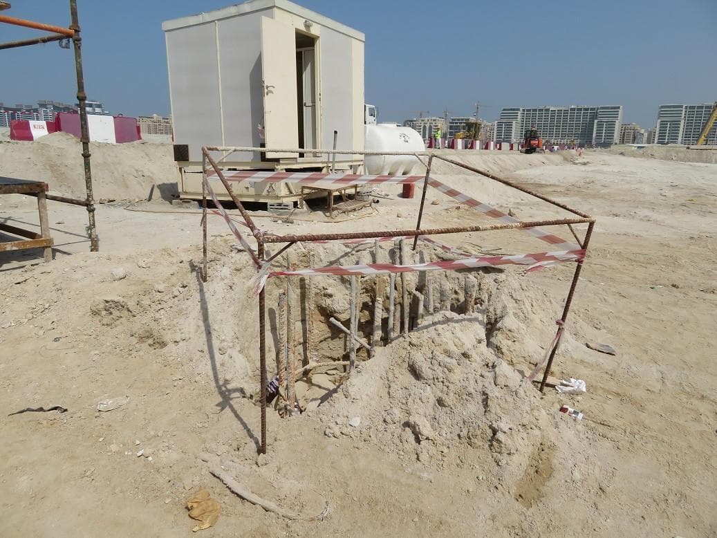 Grand Bleu Tower - Construction