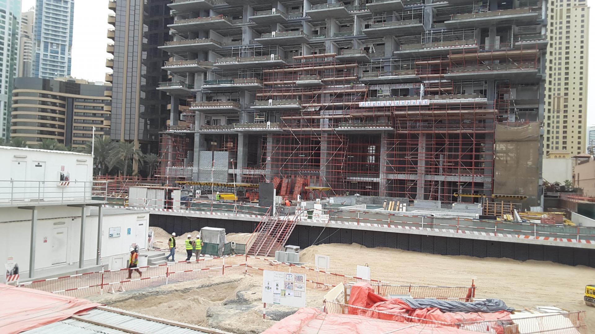 The One Jbr - Construction