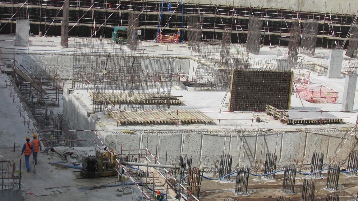 Merano Tower - Construction