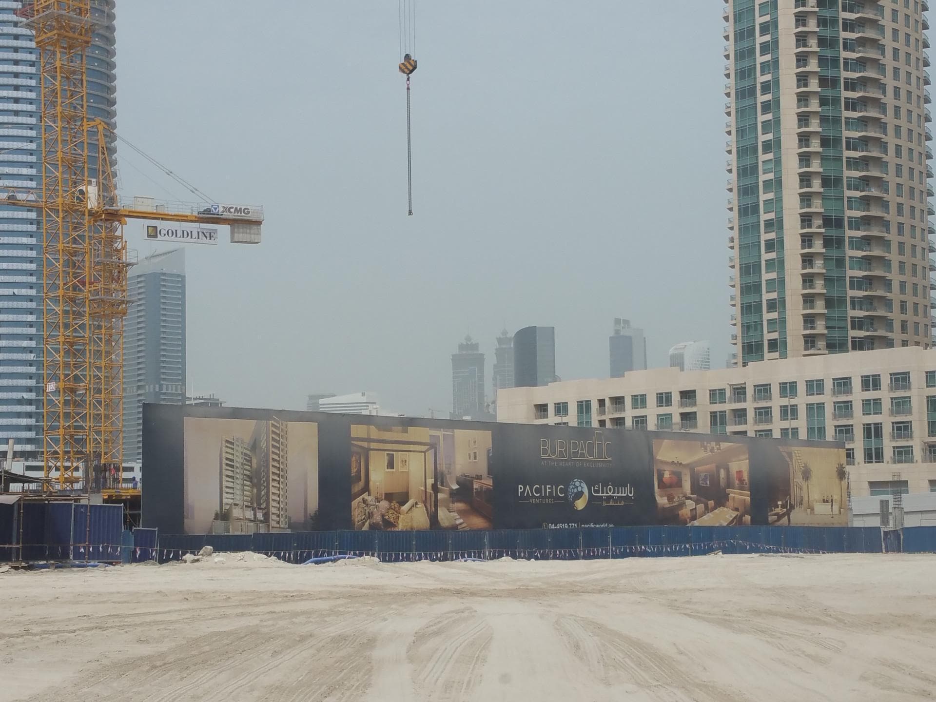 Burj Pacific - Construction