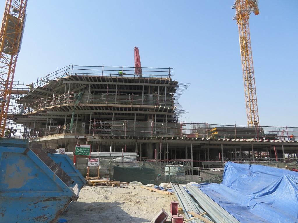 Bayz Tower - Construction