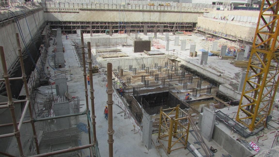 Merano Tower - Construction