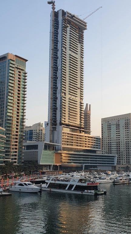 Vida Dubai Marina - Construction