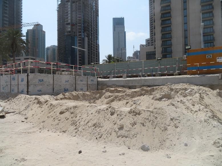 Burj Crown - Construction