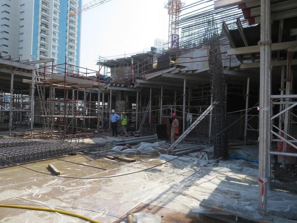 Bayz Tower - Construction