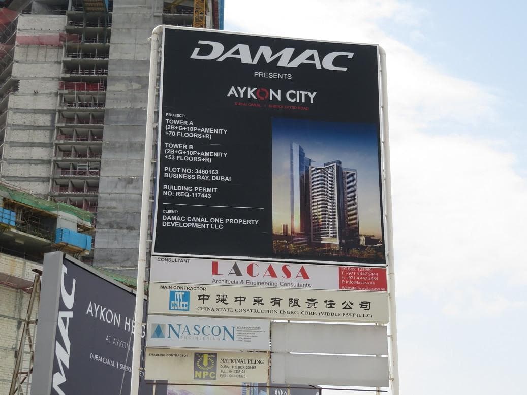 Aykon City - Construction