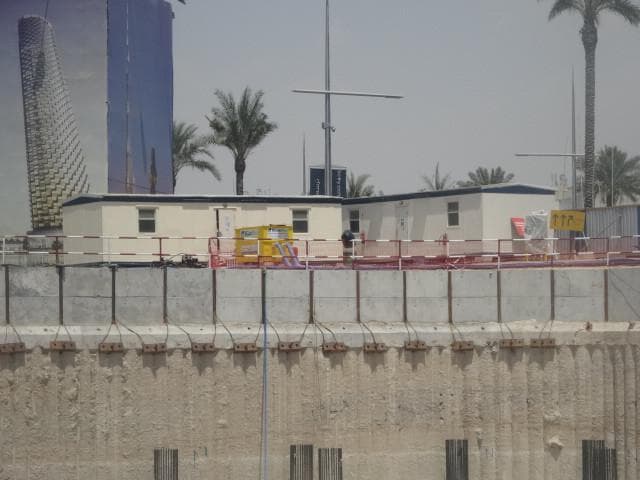 Burj Vista - Construction