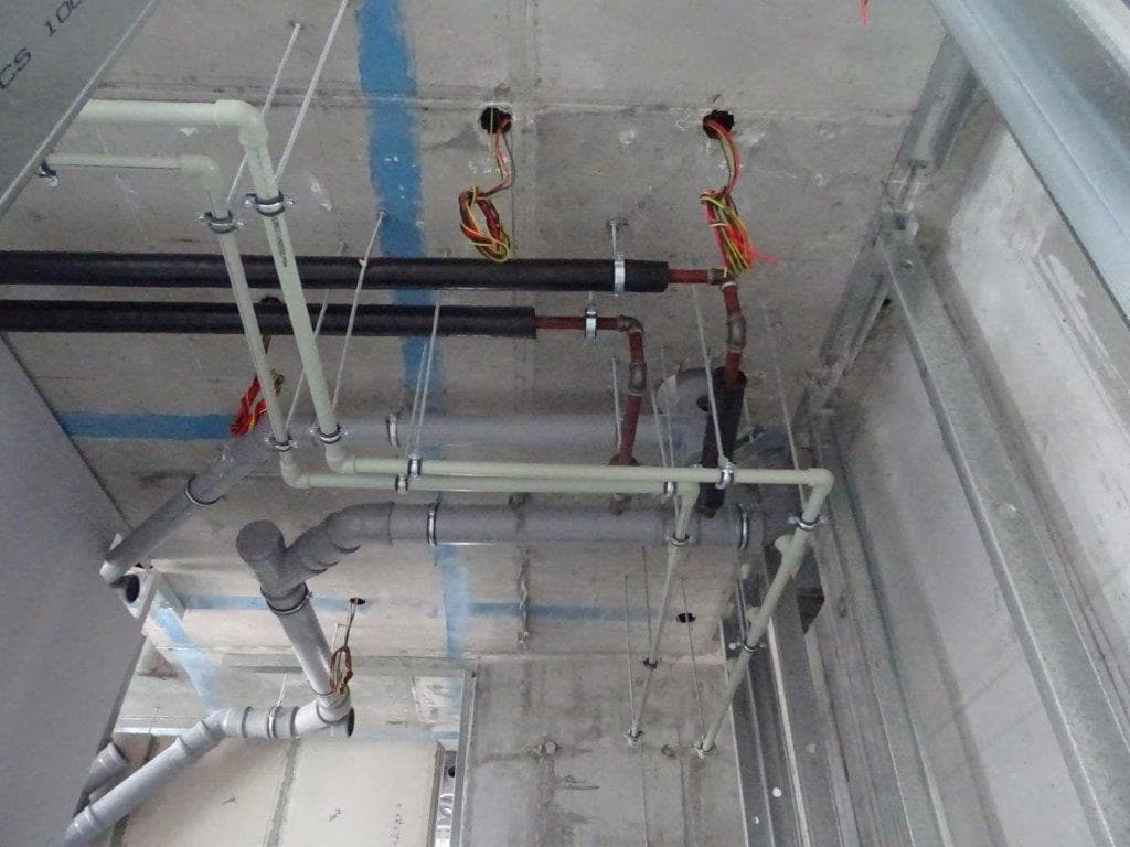 Grand Bleu Tower - Construction
