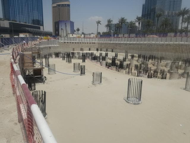 Burj Vista - Construction