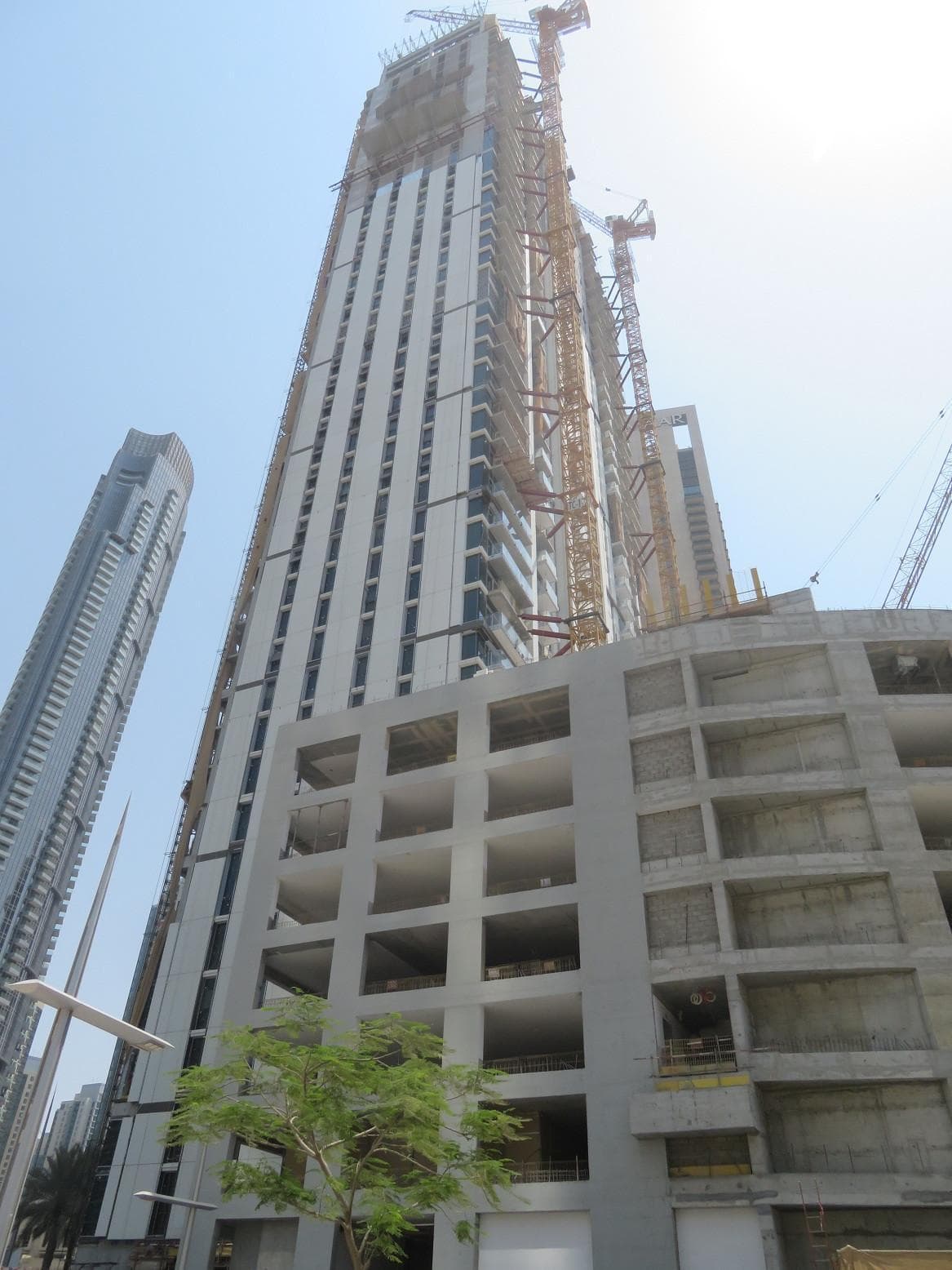 Burj Crown - Construction