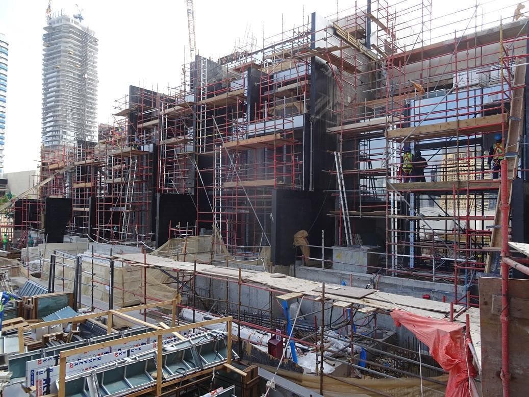 Boulevard Point - Construction