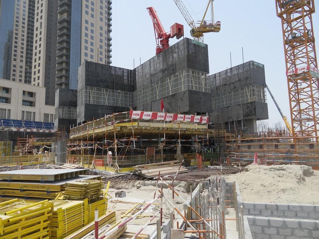 The Grand - Construction