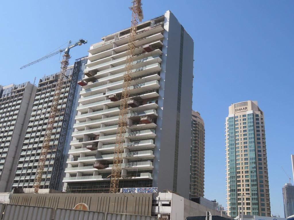 Burj Pacific - Construction