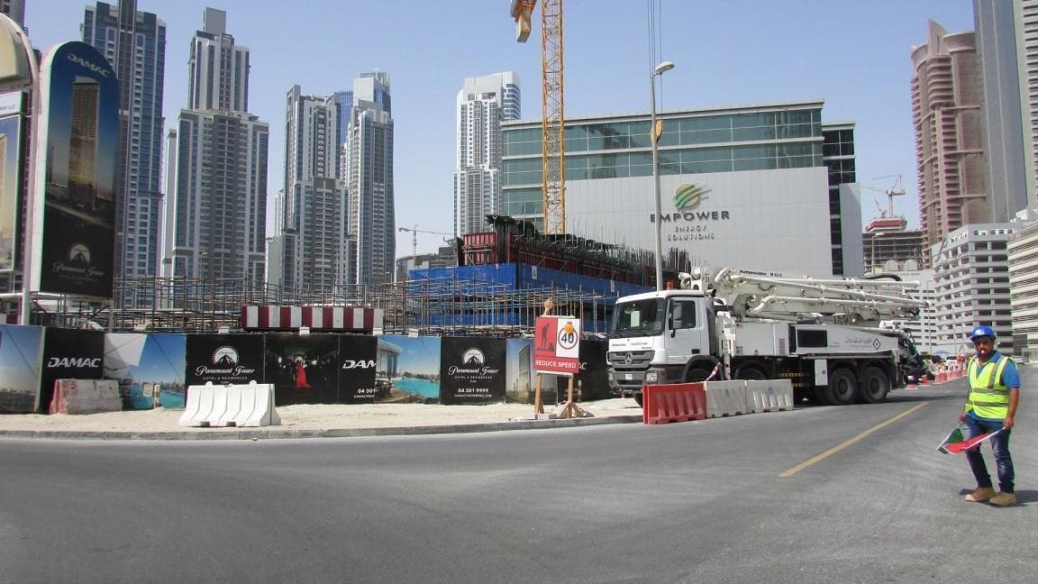 Paramount Tower Hotel & Residences - Construction