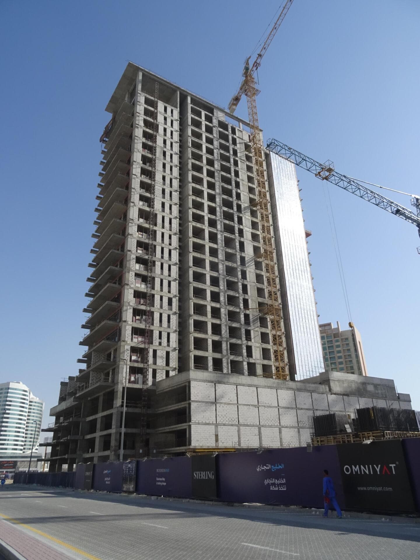 Burj Pacific - Construction