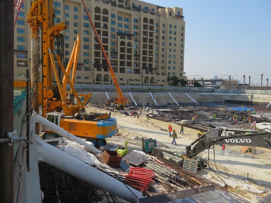 Seven Hotel And Apartments The Palm - Construction