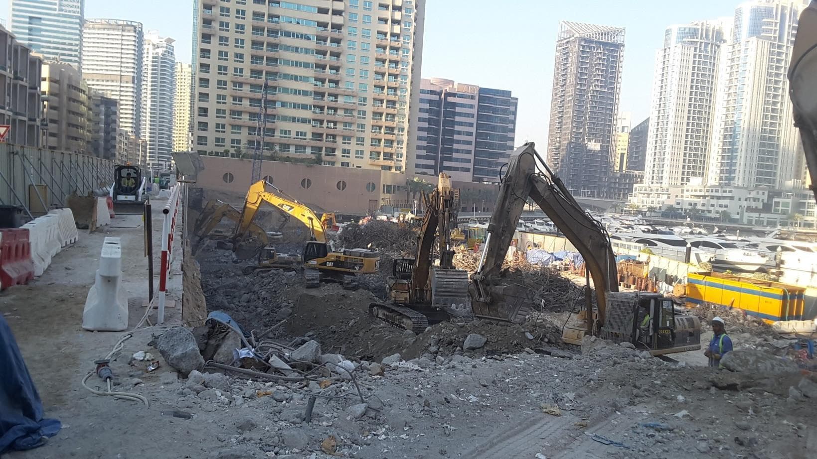 Vida Dubai Marina - Construction
