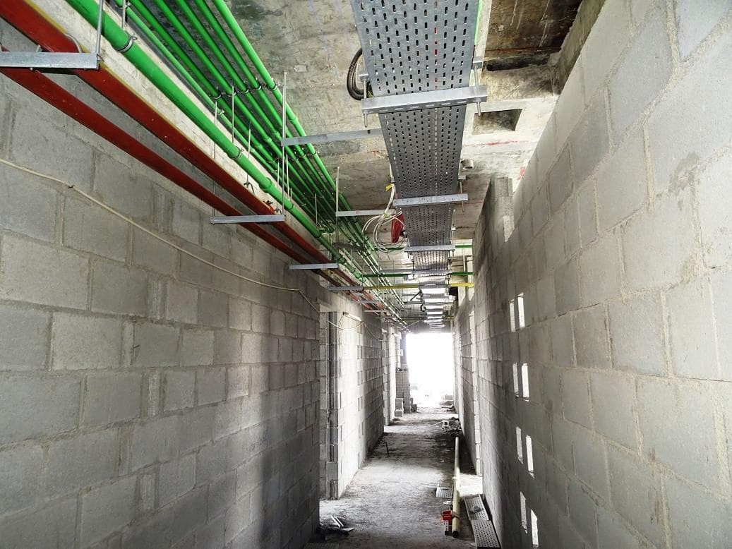 The Pad - Construction