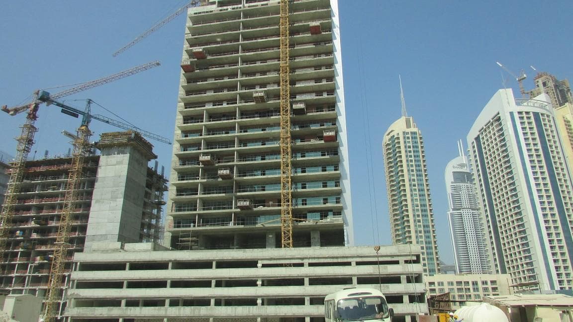 Burj Pacific - Construction